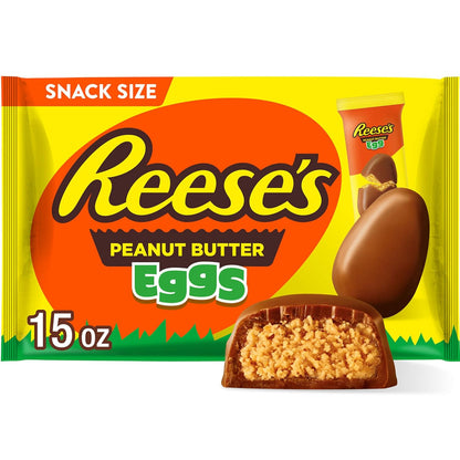 15-ounce bag of individually wrapped snack-size peanut butter egg candies