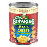Chef Boyardee Mac & Cheese – Backup Meal for Road Trips and Cabin Stays, 15 oz Can