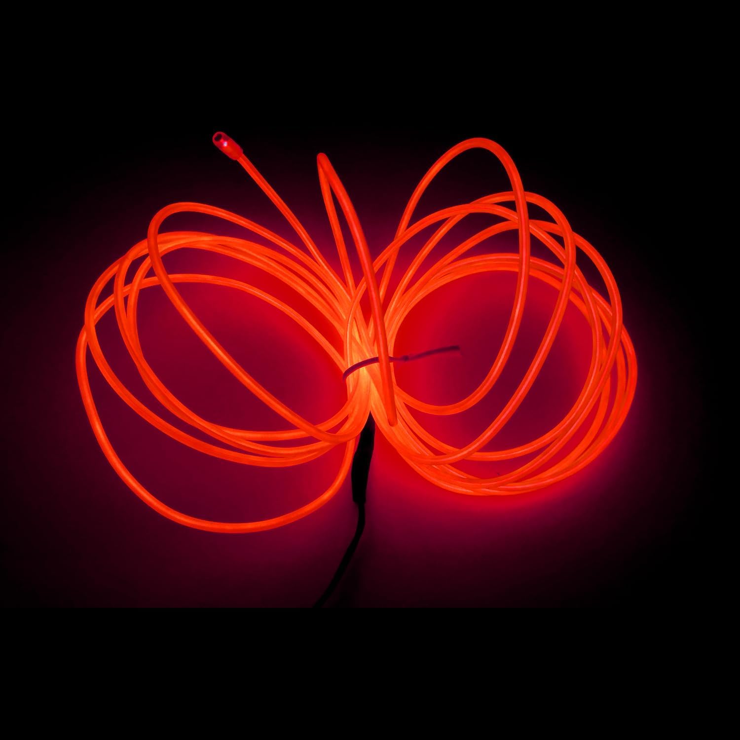 16.4ft / 5m el wire length, cuttable to any custom size