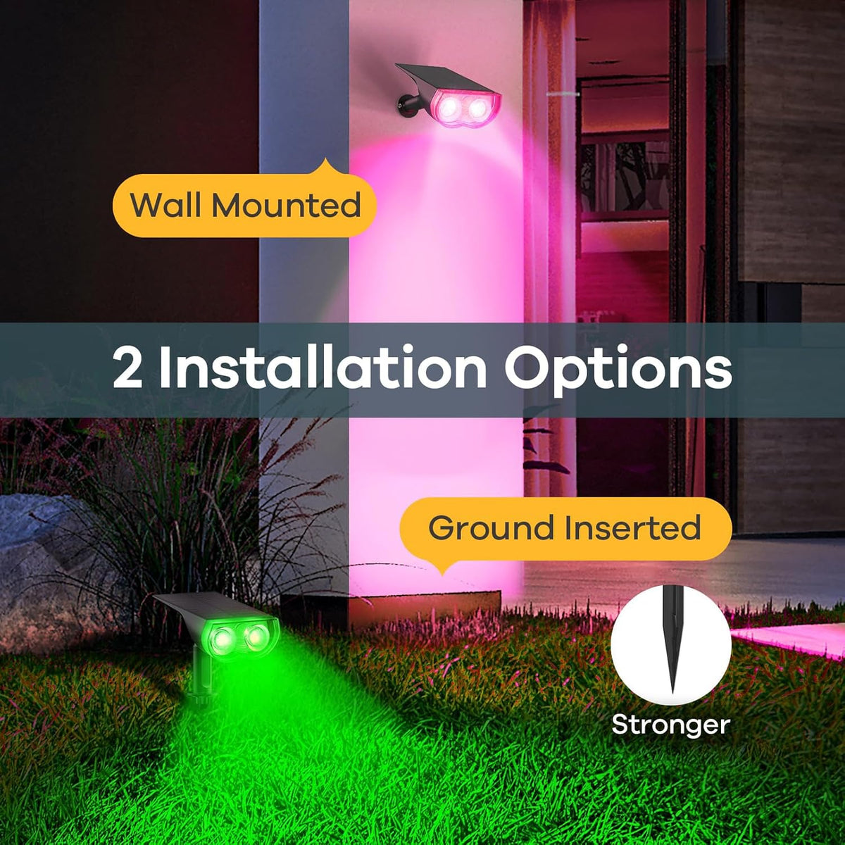 180° vertical and 360° horizontal panel adjustability for optimal sun capture