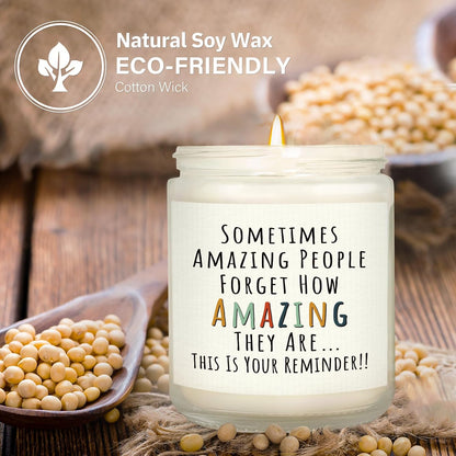 2.7"w x 3.5"h compact novelty candle form factor