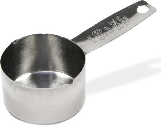 2 tbsp (1 oz / 29.57 ml) fixed capacity sized for one cup of coffee