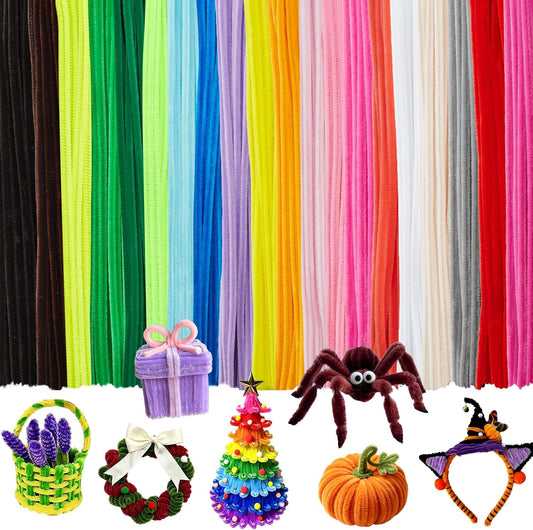 200 pieces in 20 assorted colors including specialty glitter and pastel tones
