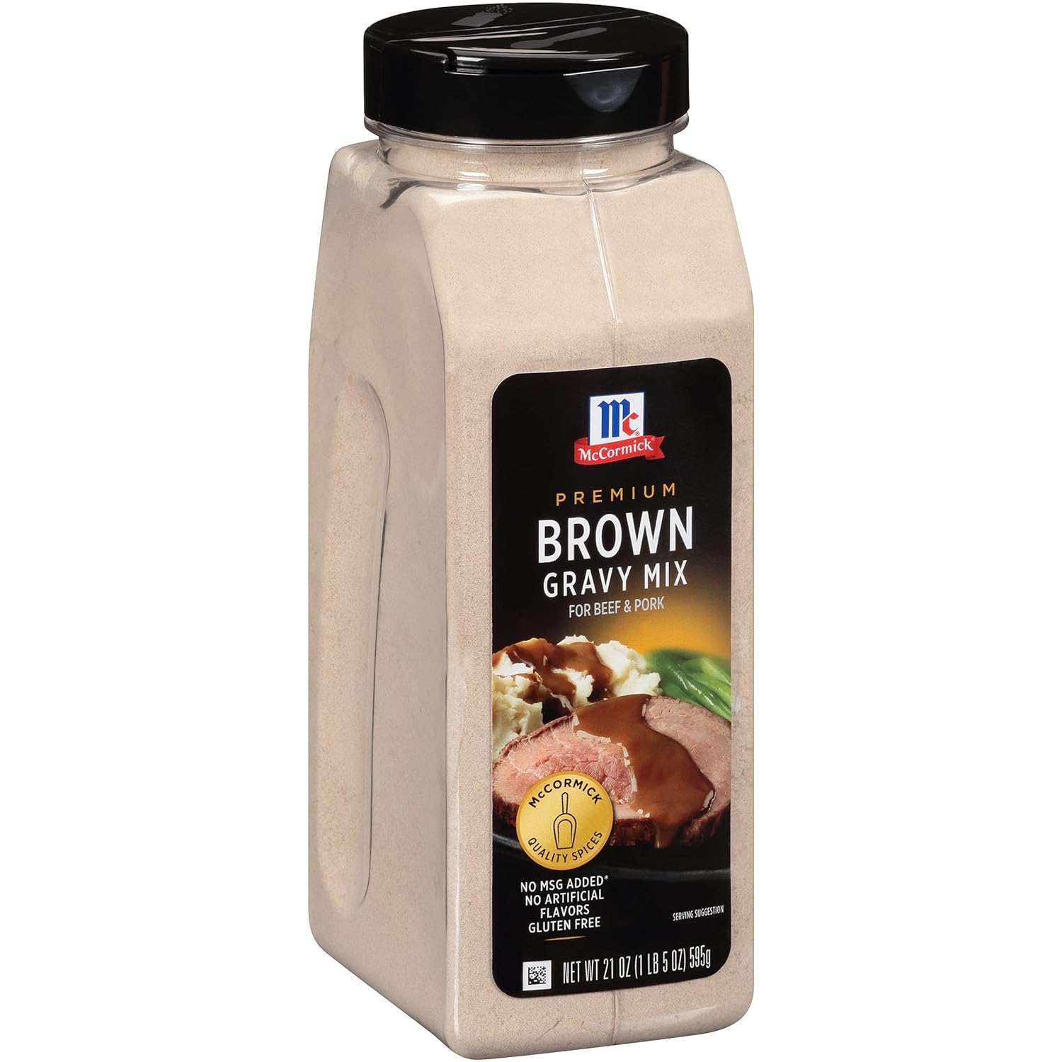 21 oz canister sized for families and holiday gatherings