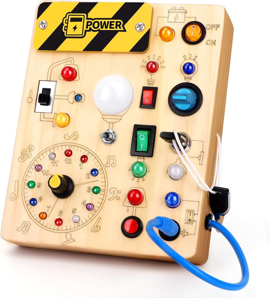 23 vibrant led lights with low-brightness setting for safe sensory stimulation