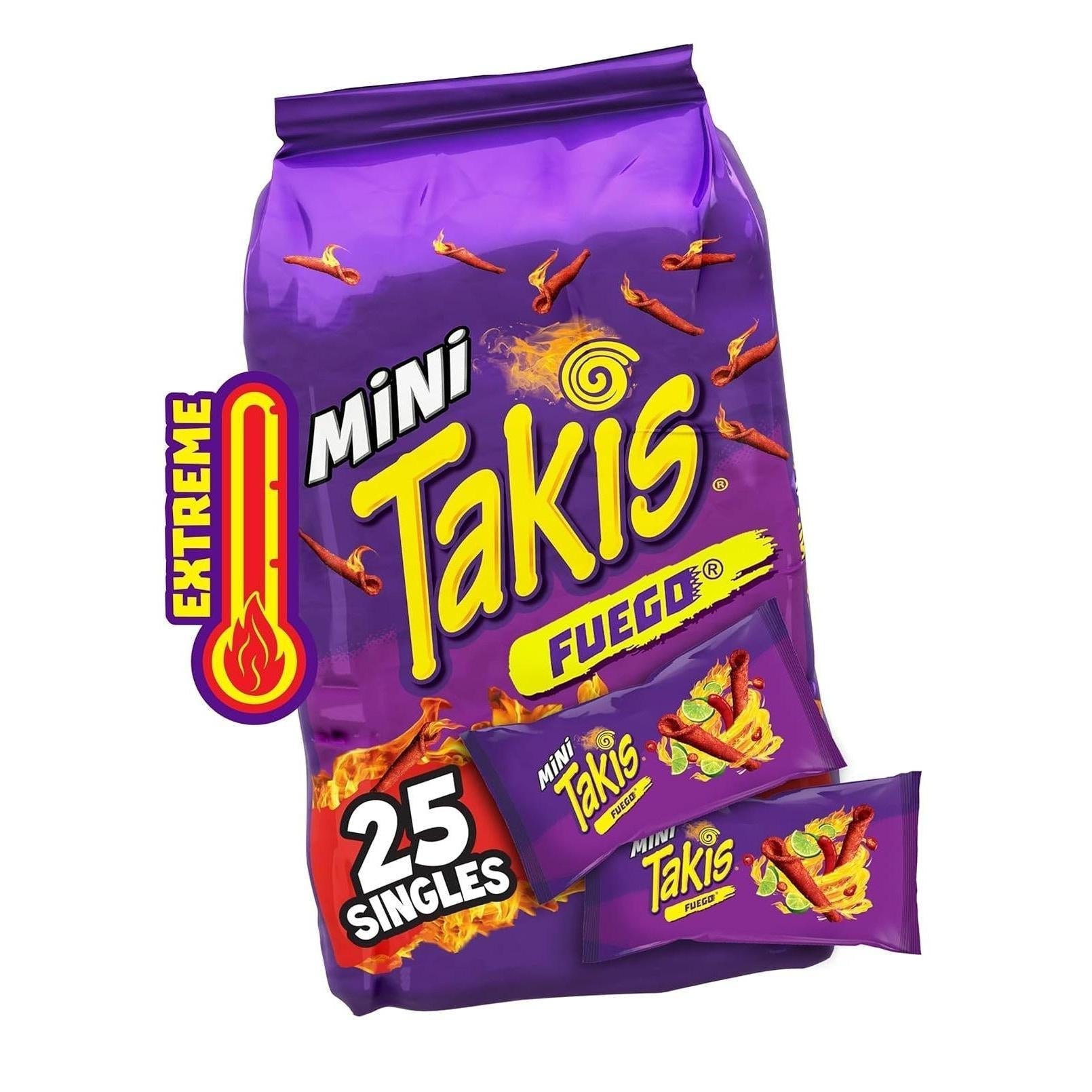 25 individually wrapped 1.23 oz pouches per case