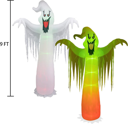 3 built-in led lights plus flame-effect lamp for glowing nighttime display