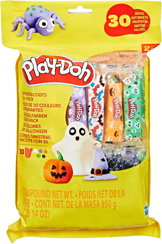 30 individually wrapped 1-ounce play-doh sticks in a single bulk pack