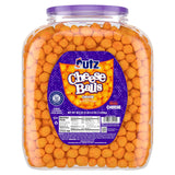 Utz Cheese Balls Bulk Barrel – Light Crunchy Snack for Office Breaks and Couch Lounging, Gluten and Trans-Fat Free