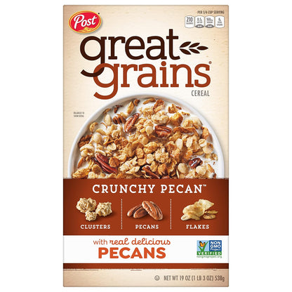 38g of whole grains per serving