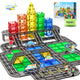 Large Magnetic Tiles Road