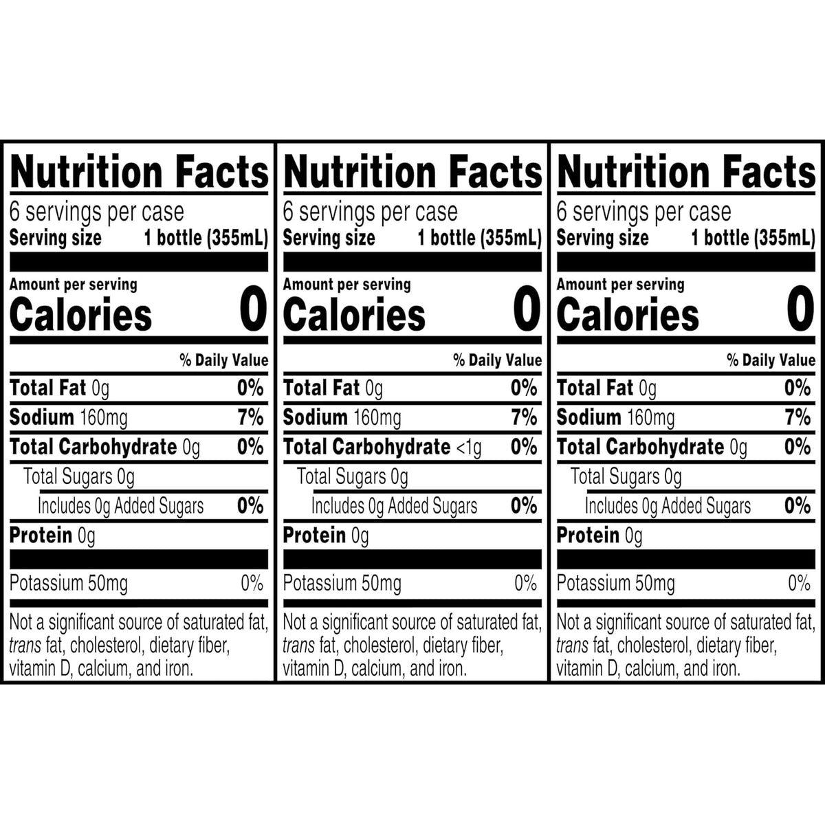 5-10 calories per serving