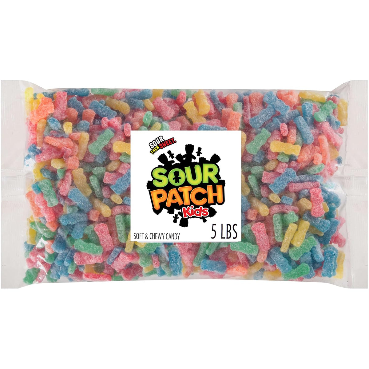 5 lb resealable-style bulk bag sized for parties and long-term snacking