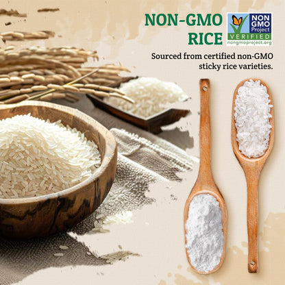 52USA Glutinous Rice Flour – Single-Ingredient Thai Flour for Plant-Based Home Cooking