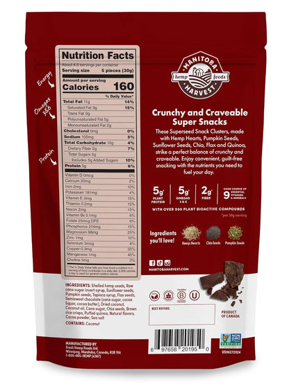 5g combined omega 3 and omega 6 fatty acids per 30g serving
