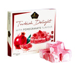 Cerez Pazari Beet Sugar Turkish Delight – Better-For-You Pomegranate Treat Paired with Calm Herbal Tea Time