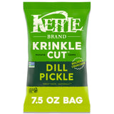 Kettle Brand Potato Chips Jalapeno Kettle Chips, 7.5 Oz – Bold Flavor Snack Gift for the Snack Lover in Your Life
