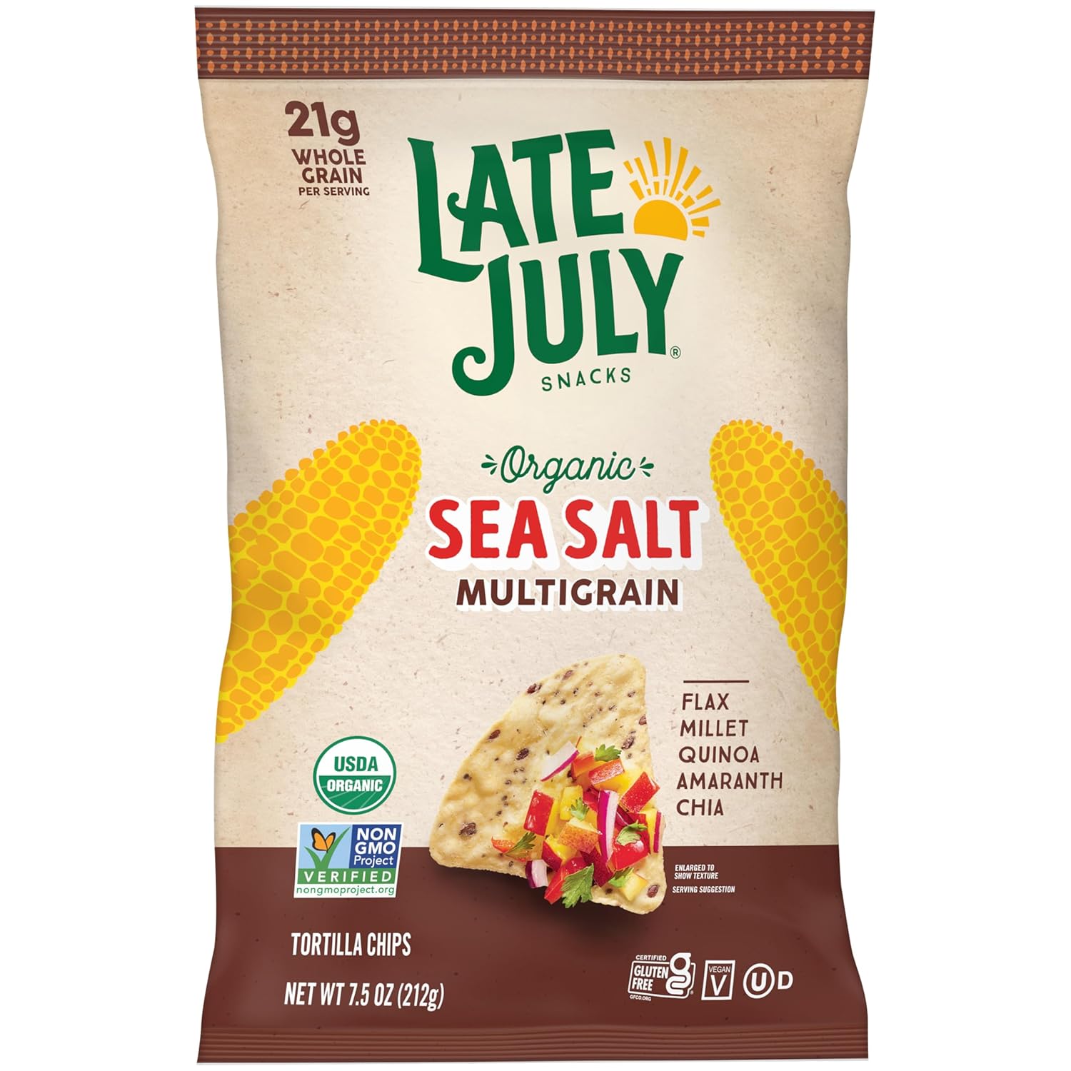 7.5 oz resealable-style bag containing 8 servings