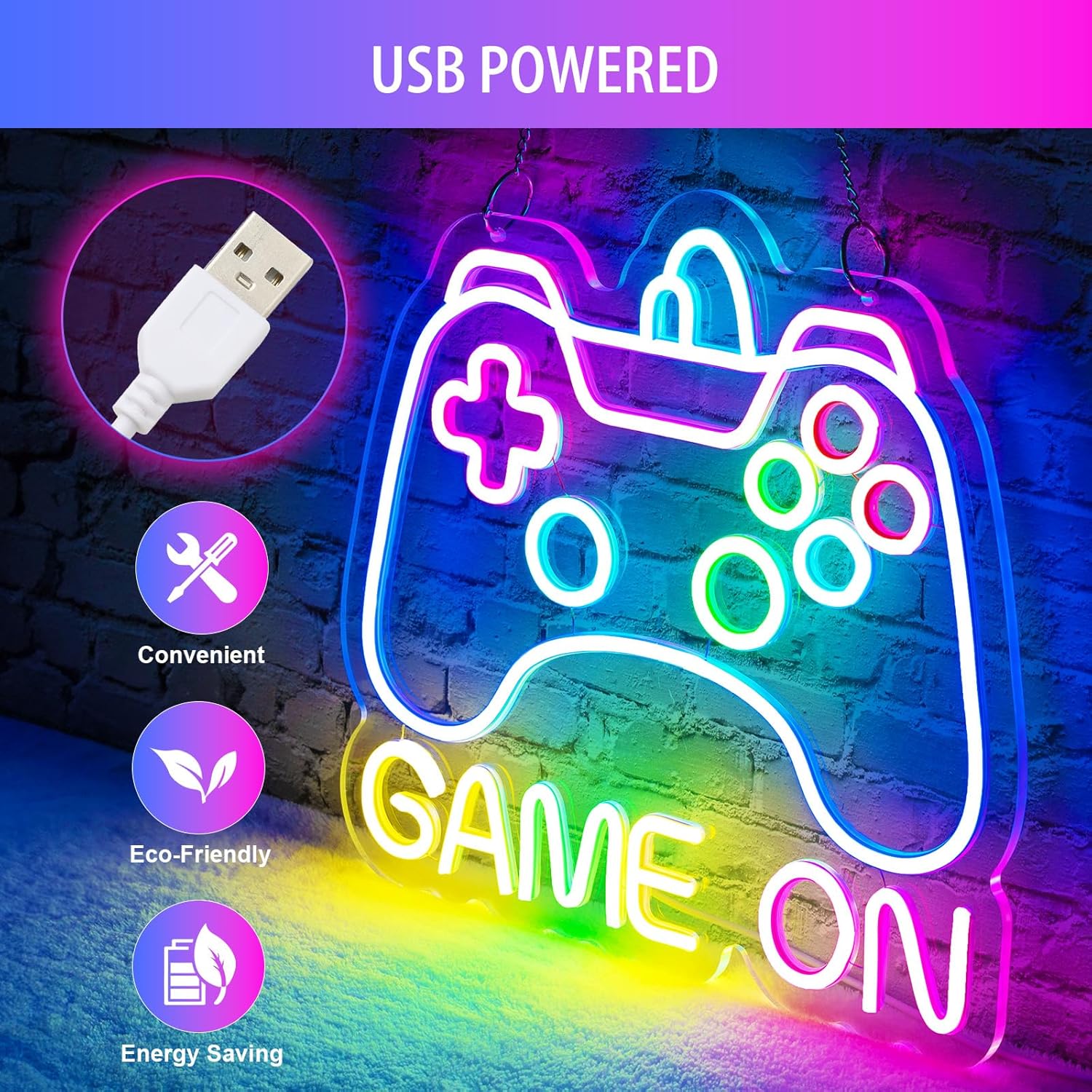 7 design variants including game on, arcade, game zone, coffee, happy hour, unicorn, and mermaid tail for different tastes