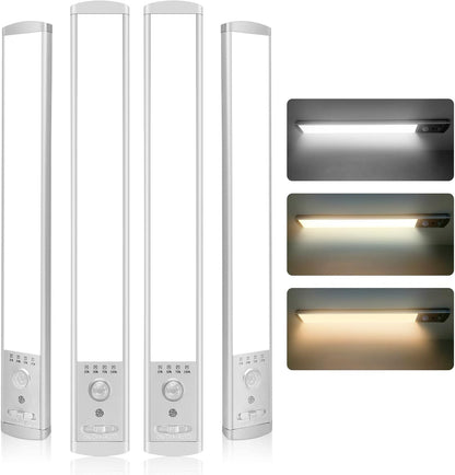 76 high-brightness leds per 10-inch strip with 10%-100% dimmable touch control