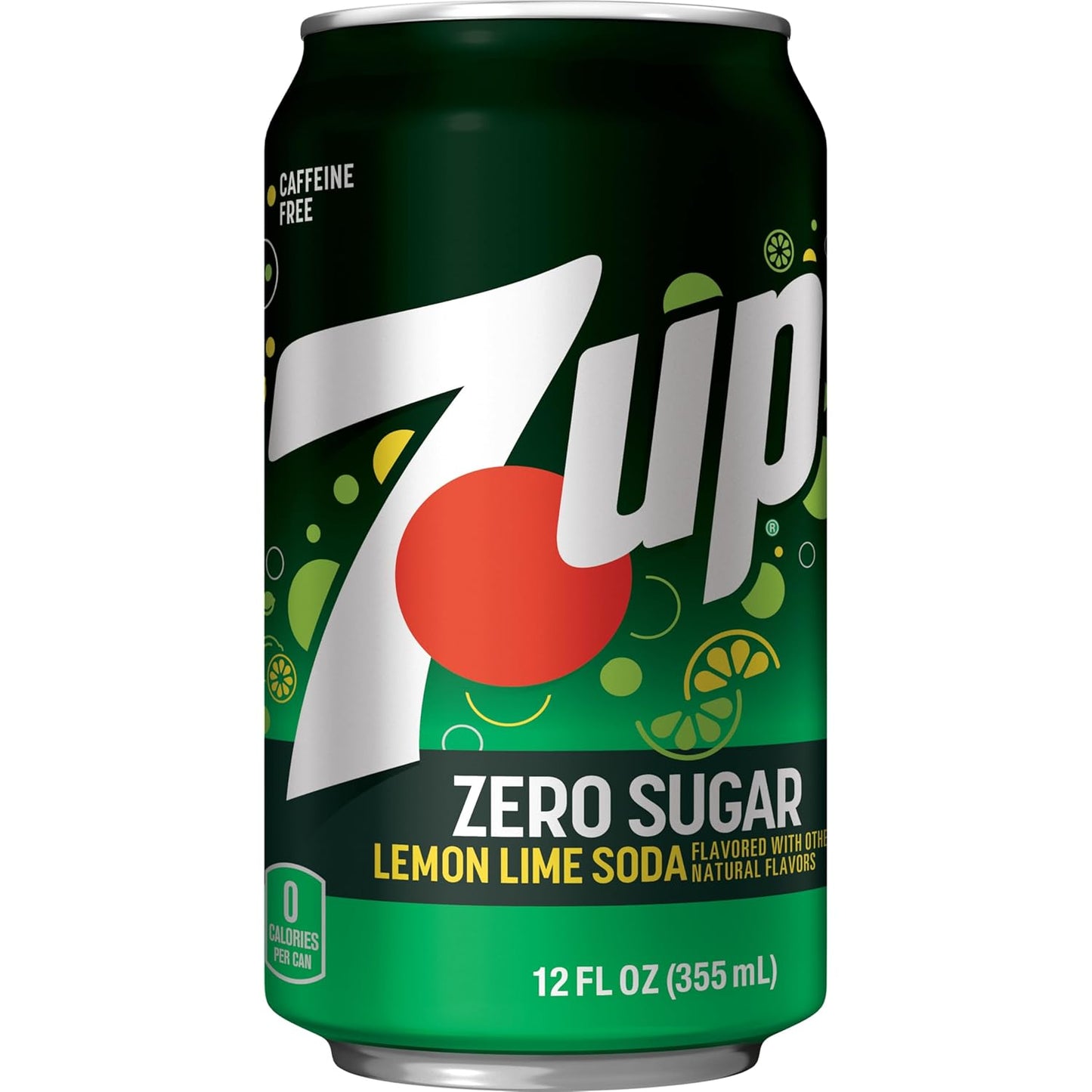 7UP Diet Lemon-Lime Soda, 12 Oz Cans – Caffeine-Free Desk Beverage for Late Work Sessions