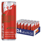Red Bull Red Edition Watermelon Energy Drink – Study Session Fuel for College Students