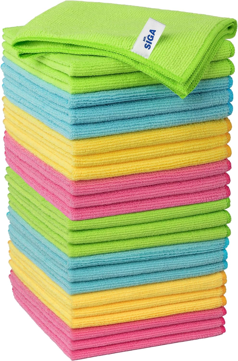 85% polyester / 15% nylon microfiber blend for high absorbency