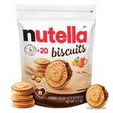 Nutella Biscuits – Shareable Snack Gift for Hosts, Teachers, and Office Gifting, Hazelnut Filled Cookies