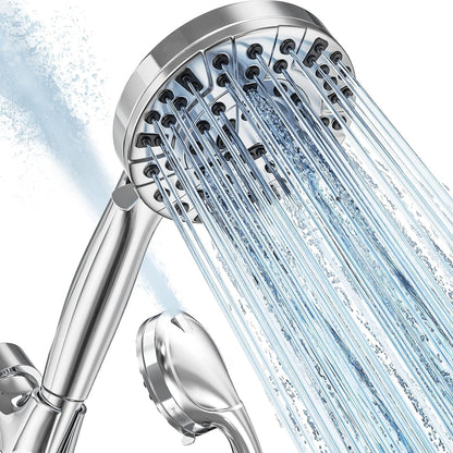 9 multi-spray settings including rain, massage, mist, eco, and pulsating massage modes