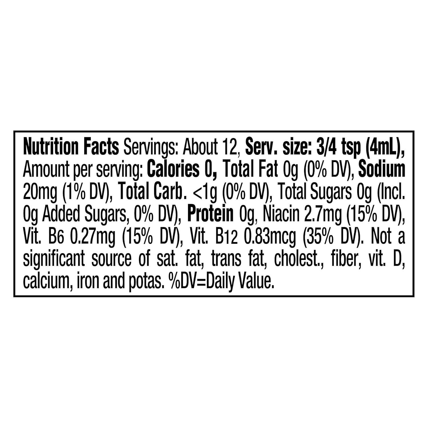 90 mg of energizing caffeine per 12 fl oz serving