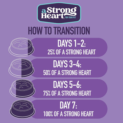 A Strong Heart Beef, Bacon & Cheese Dog Food, 13.2oz 12pk – Daily Recovery Meal for Sick and Senior Pups
