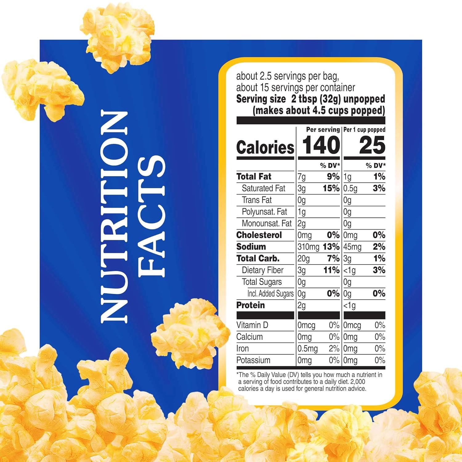 ACT II Butter Lovers Microwave Popcorn, 6 ct 2.75 oz Bags — No-Flame Popcorn for Kids' Rooms and Nursery Snack Time