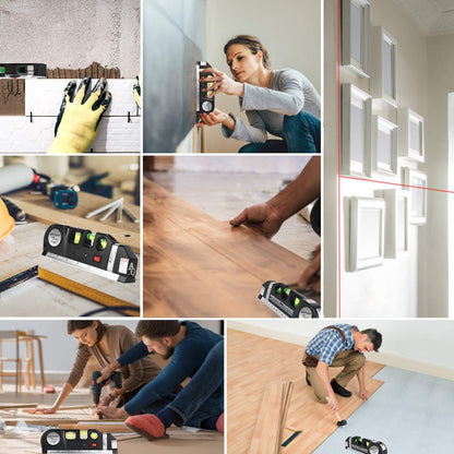 AikTryee Pocket Laser Level Tool – Clever Valentine's Day or Anniversary Gift for Him, Stocking Stuffer for Tool Lovers