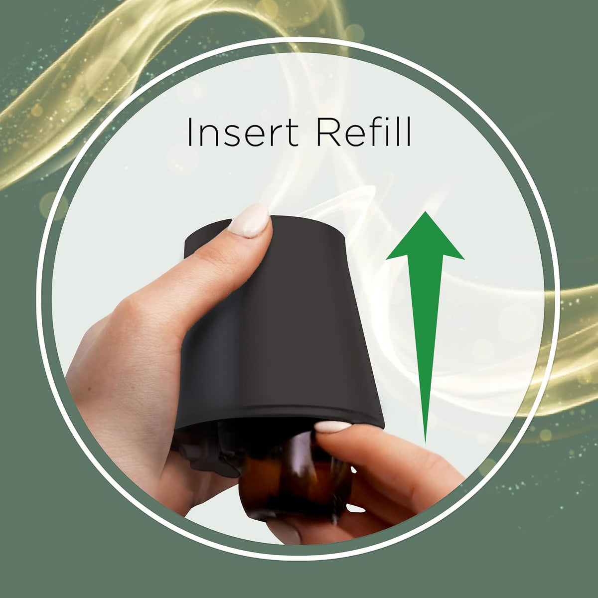 Air Wick Essential Mist Diffuser for Yoga & Meditation Room – Portable Lavender Aromatherapy with 45-Day Refill