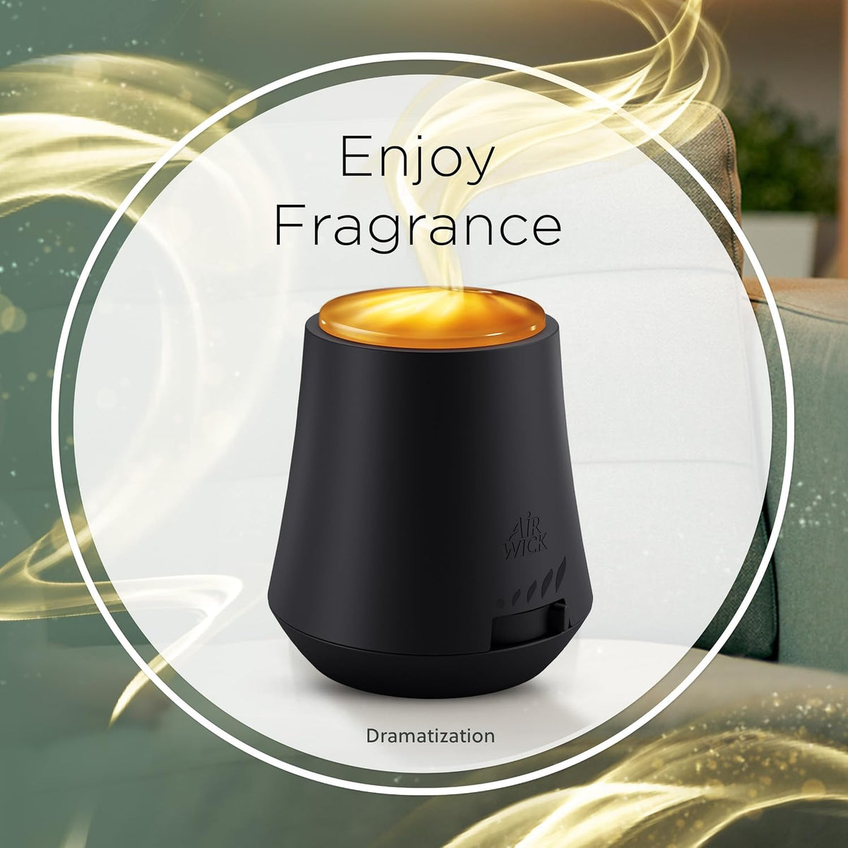 Air Wick Essential Mist Diffuser for Yoga & Meditation Room – Portable Lavender Aromatherapy with 45-Day Refill