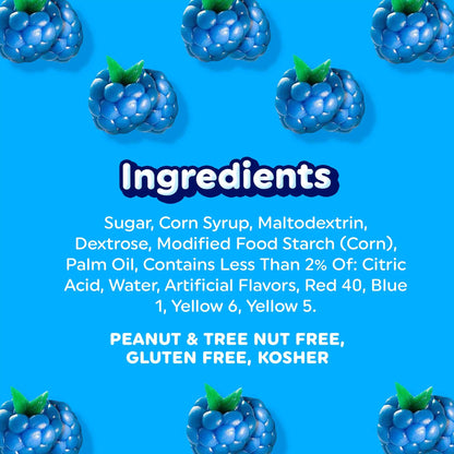 Airheads Candy Cherry Taffy Bars – Nut-Free Classroom Party Favors for Kids, Bulk 36-Count