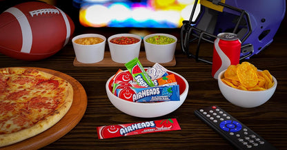 Airheads Sour Individually Wrapped Taffy – Hygienic Portion-Controlled Candy for Shared Bowls and Goodie Bags