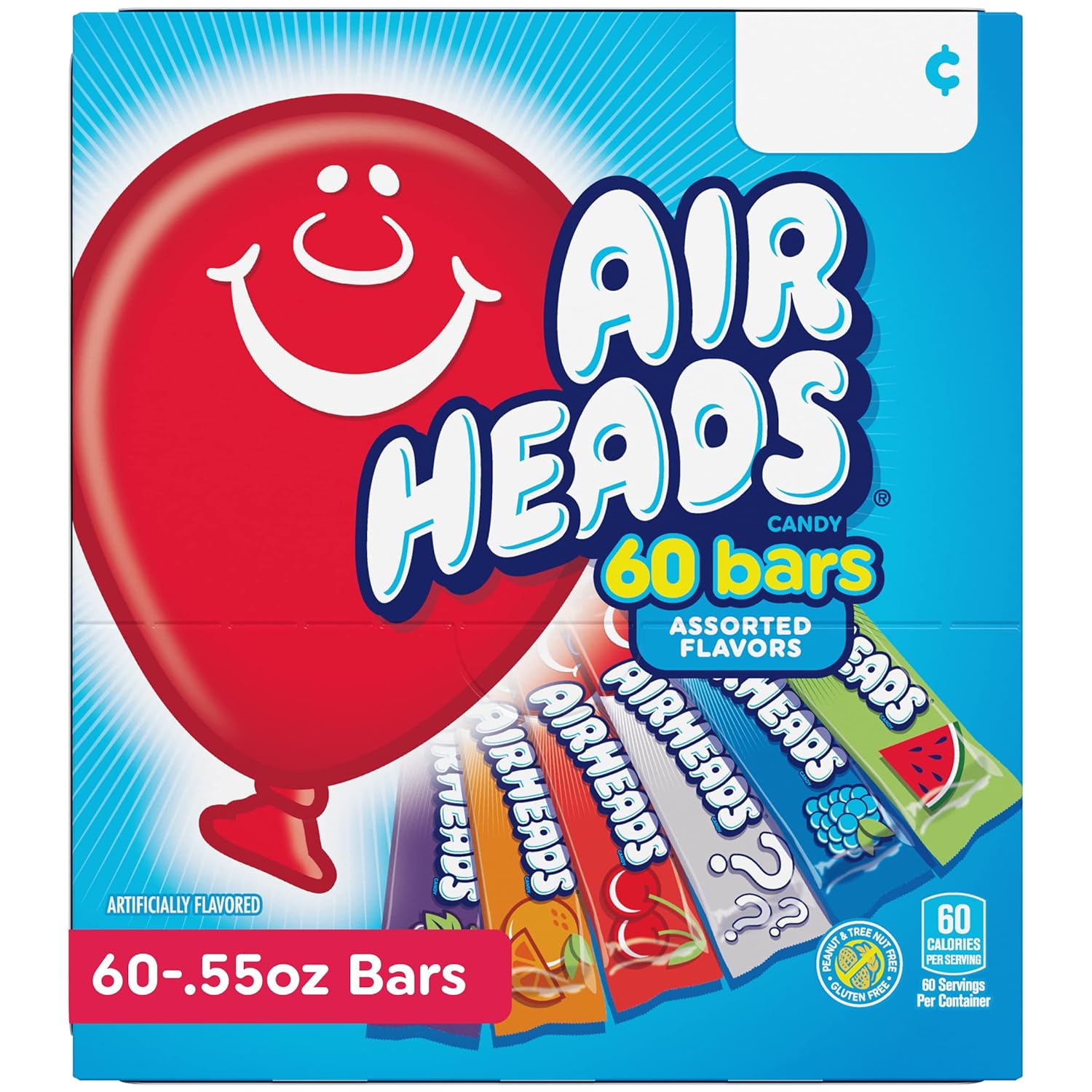 Airheads Sour Taffy Variety Pack – Birthday Party Goodie Bag Filler and Stocking Stuffer for Teens and Tweens