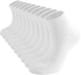 ACCFOD Womens Ankle Socks Thin Cotton Gym Athletic Mini Crew Socks 5 Pairs – Practical Gift for Fitness-Loving Friends