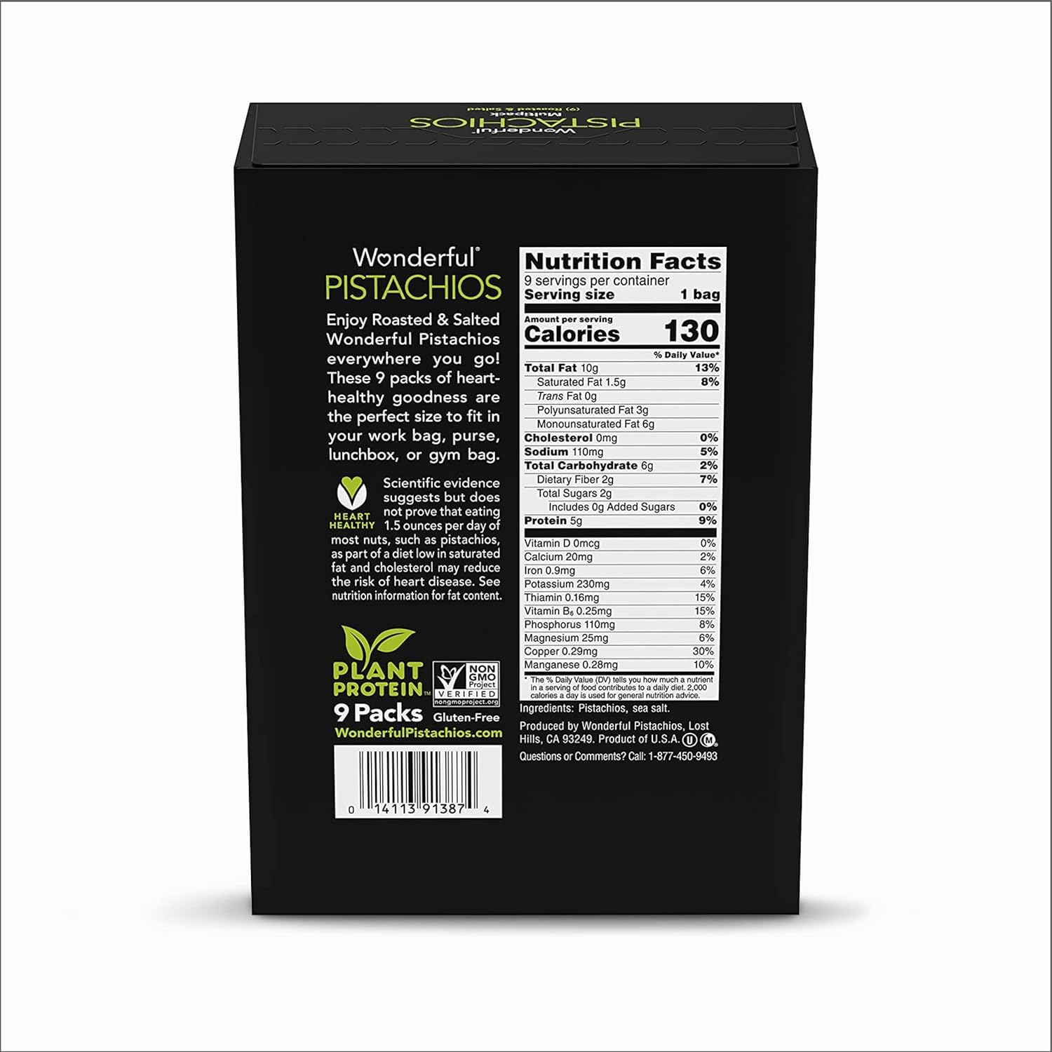 alternate 14oz shareable bag variant in salt & pepper flavor for home or hosting