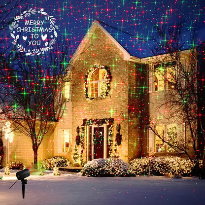 Ambient Star Pattern Projector – Living Room and Party Room Decor Light with 3 Modes, Wall Mount or Floor Base