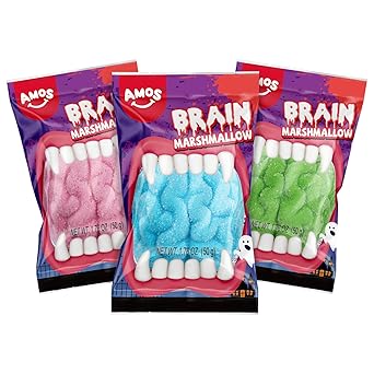 Amos 4D Halloween Gummies – Conversation-Starting Candy Dish Showpiece for Front Porch & Entryway Styling