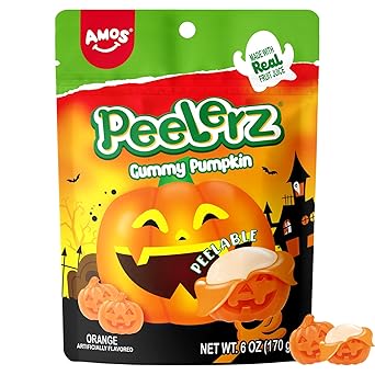 Amos 4D Halloween Gummies – Conversation-Starting Candy Dish Showpiece for Front Porch & Entryway Styling