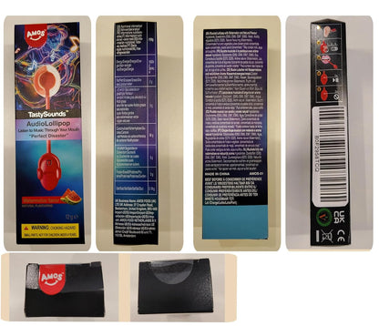 Amos Music Lollipop Candy – Funny White Elephant Gift Exchange Pick, Singing Lollipop with Built-In Audio Chip