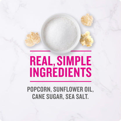 Angie's BOOMCHICKAPOP Kettle Corn Single-Serve Popcorn Bags – Sweet & Salty Halloween Treat for Trick-or-Treat Pails and Lunchboxes