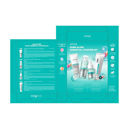 Anua Glass Skin Starter Kit – Luxury K-Beauty Gift for Women, Mom, & Skincare Enthusiasts