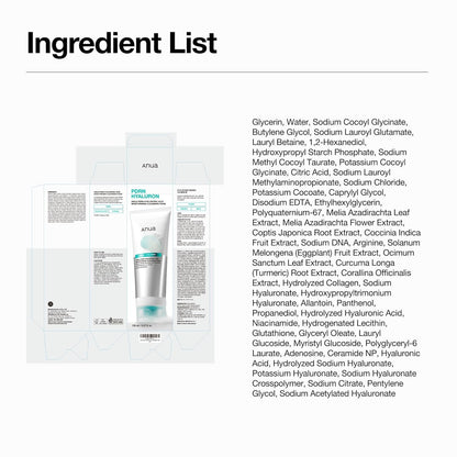 Anua PDRN Hyaluronic Acid Cleansing Foam – One-Step Cleanser and Mask for Intentional Routines, Neutral Bathroom Aesthetic