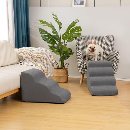 Aodisman Dog Stairs for Bed – Practical Housewarming Gift for New Puppy and Kitten Parents