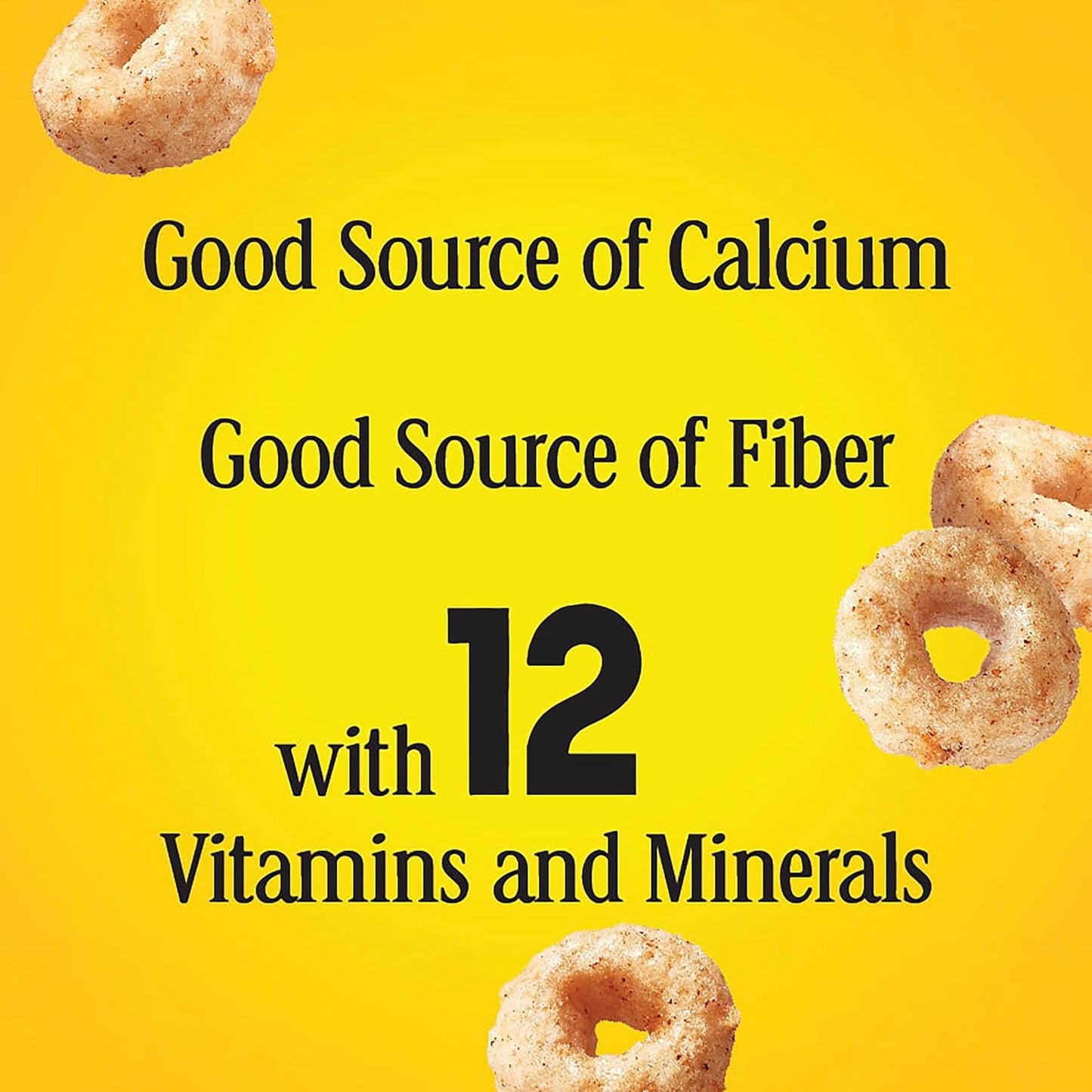 Apple Cinnamon Cheerios, Gluten Free Heart Healthy Cereal with .75g Soluble Fiber, Adult Wellness Pantry Staple
