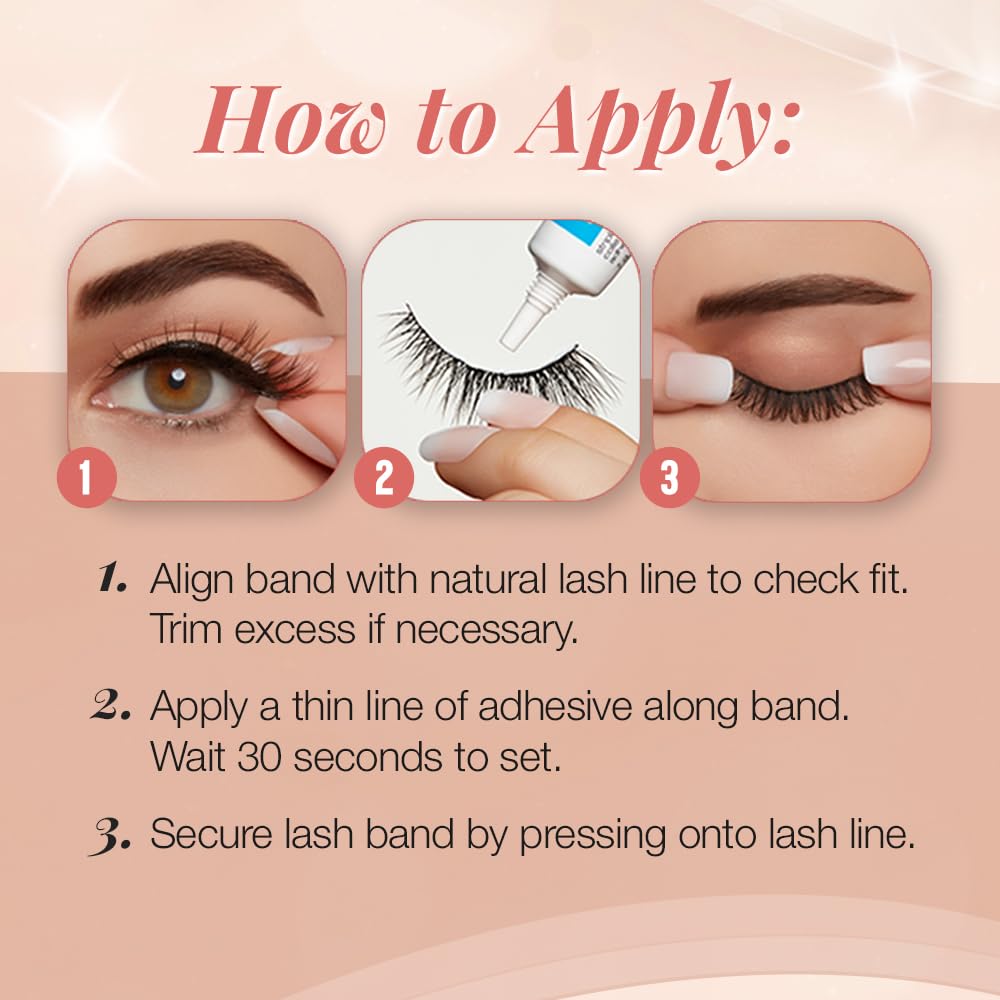 Ardell Naked 420 Lashes – Understated Strip Lashes for a Minimalist Beauty Drawer, Soft Daily Lash Look